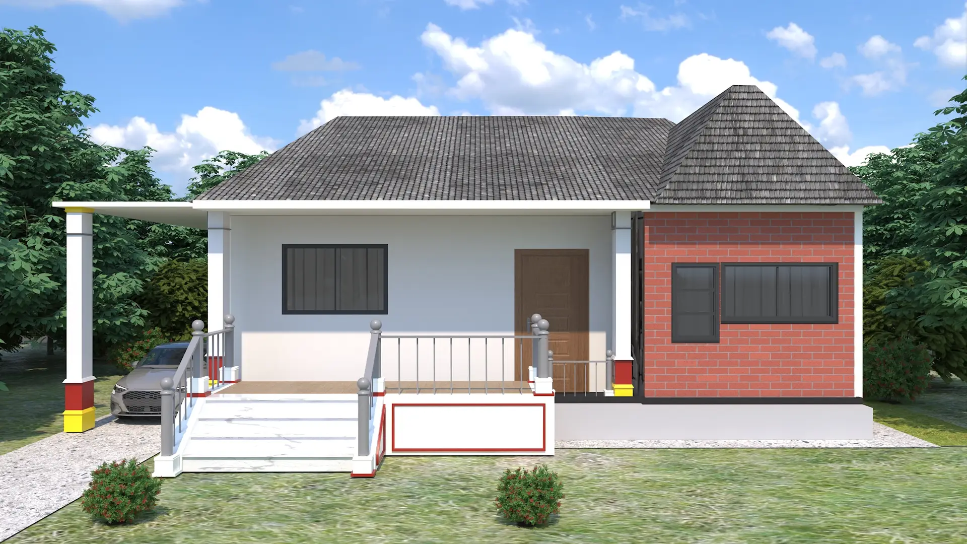 3 bedroom banglow