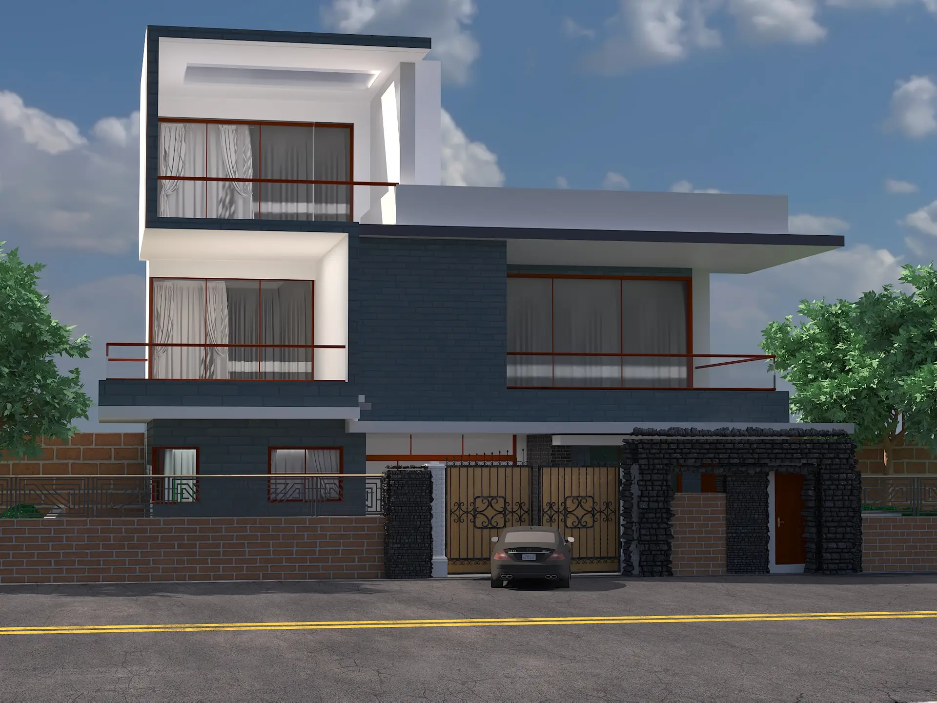 exterior house